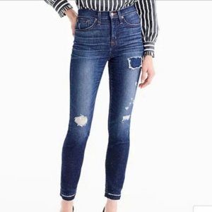 9" high-rise toothpick jean in Lassiter wash